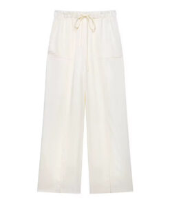 Wide leg broek creme