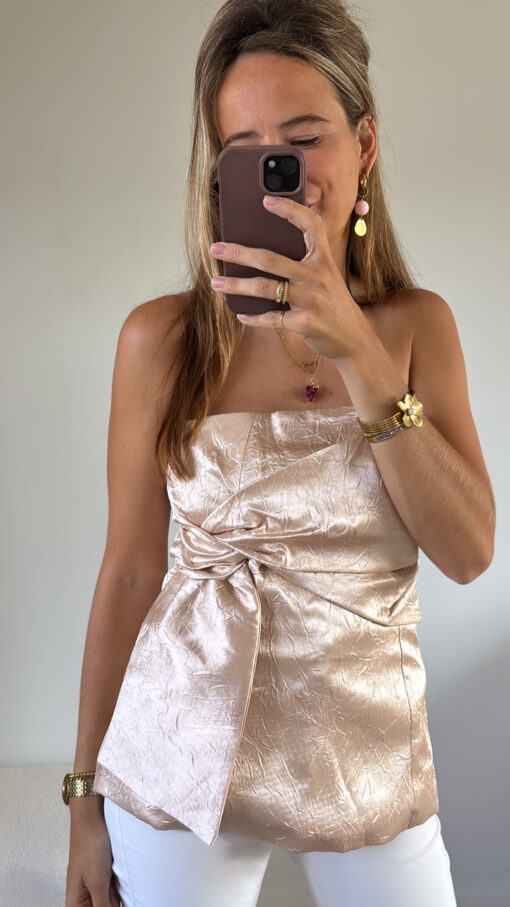 Strapless top Yara