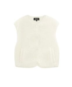 Alternative view of Teddy Gilet met Drukknopen