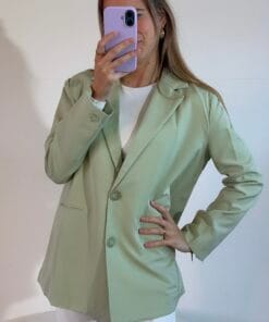 Groene oversized blazer