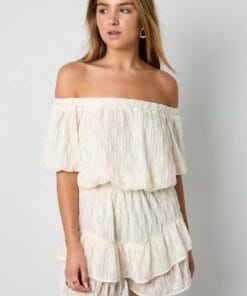 Playsuit creme